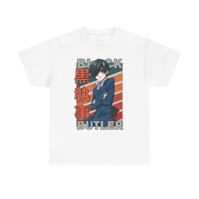 Ciel Phantomhive Black Butler Kuroshitsuji Vintage Palette Anime Unisex TShirt 1
