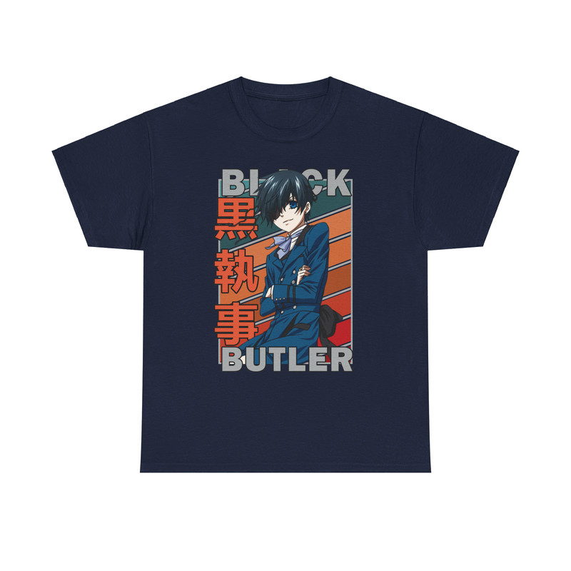 Ciel Phantomhive Black Butler Kuroshitsuji Vintage Palette Anime Unisex TShirt 5