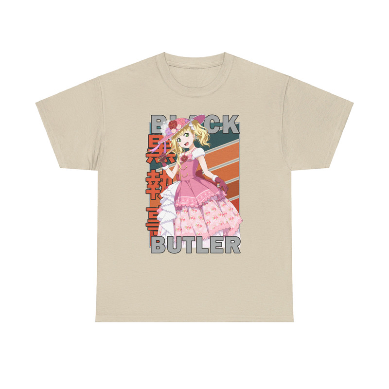 Elizabeth Midford Black Butler Kuroshitsuji Vintage Palette Anime Unisex TShirt 3