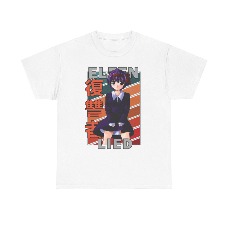 Nana Elfen Lied Erufen Rito Vintage Palette Anime Unisex TShirt 1
