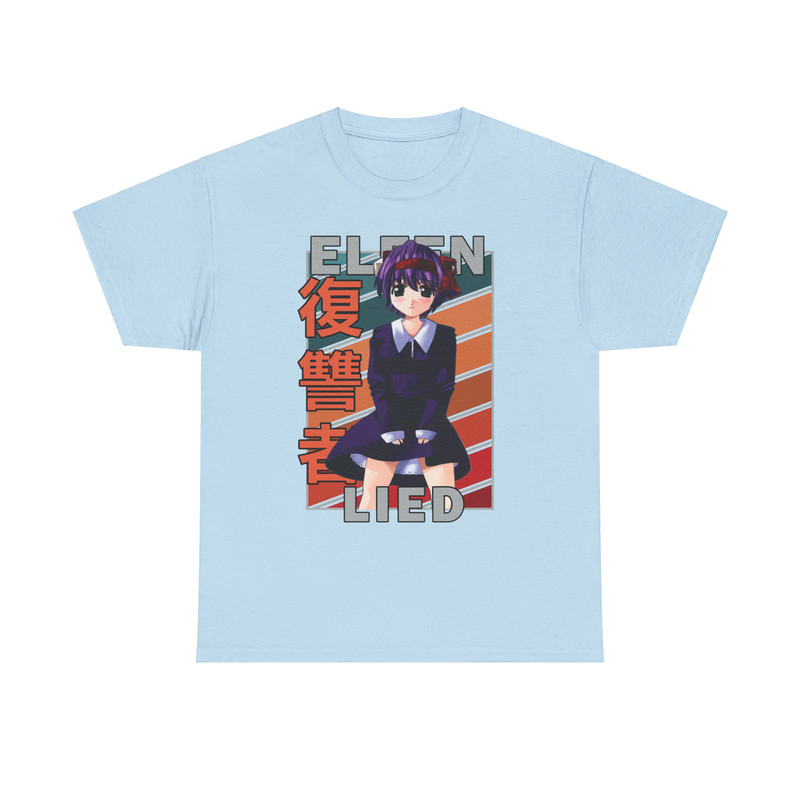 Nana Elfen Lied Erufen Rito Vintage Palette Anime Unisex TShirt 4