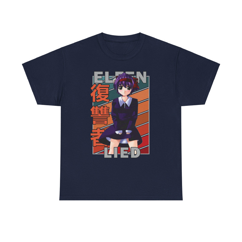 Nana Elfen Lied Erufen Rito Vintage Palette Anime Unisex TShirt 5