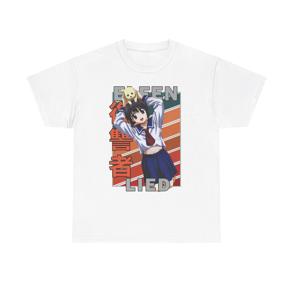 Mayu Elfen Lied Erufen Rito Vintage Palette Anime Unisex TShirt 1