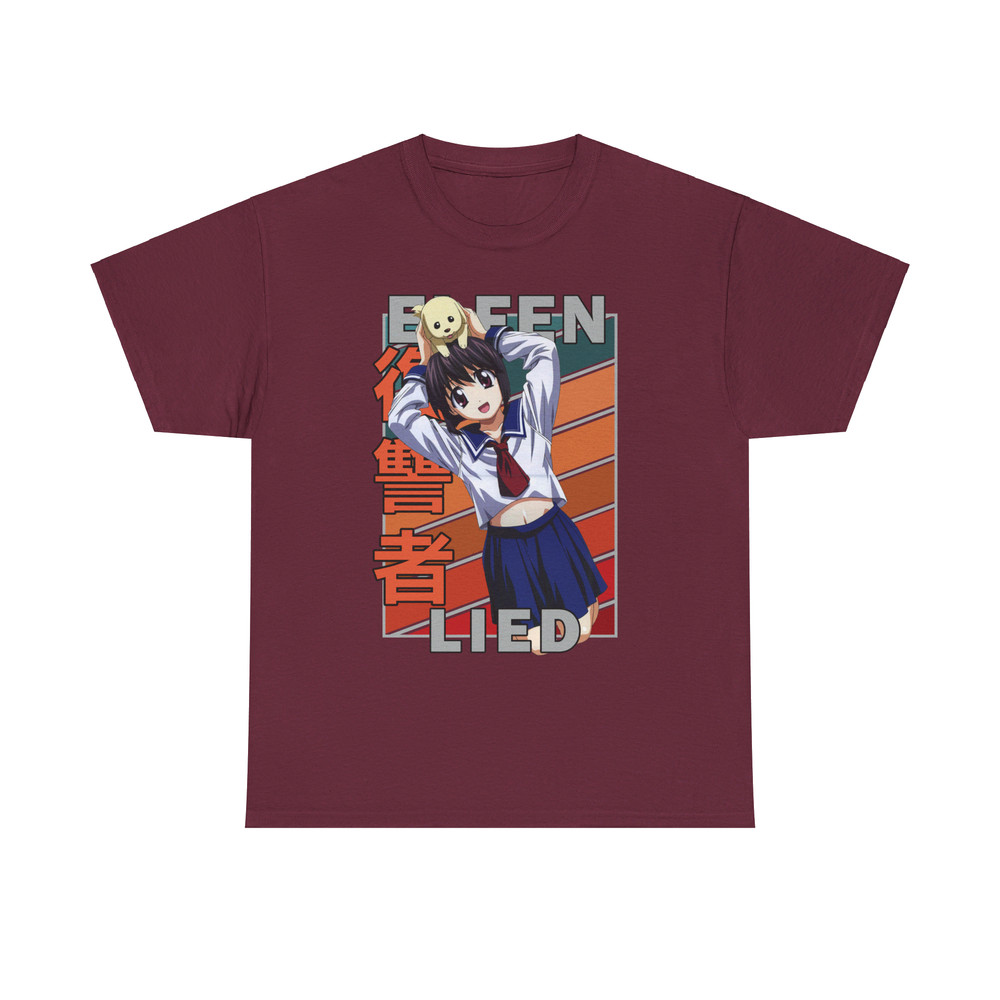 Mayu Elfen Lied Erufen Rito Vintage Palette Anime Unisex TShirt 2