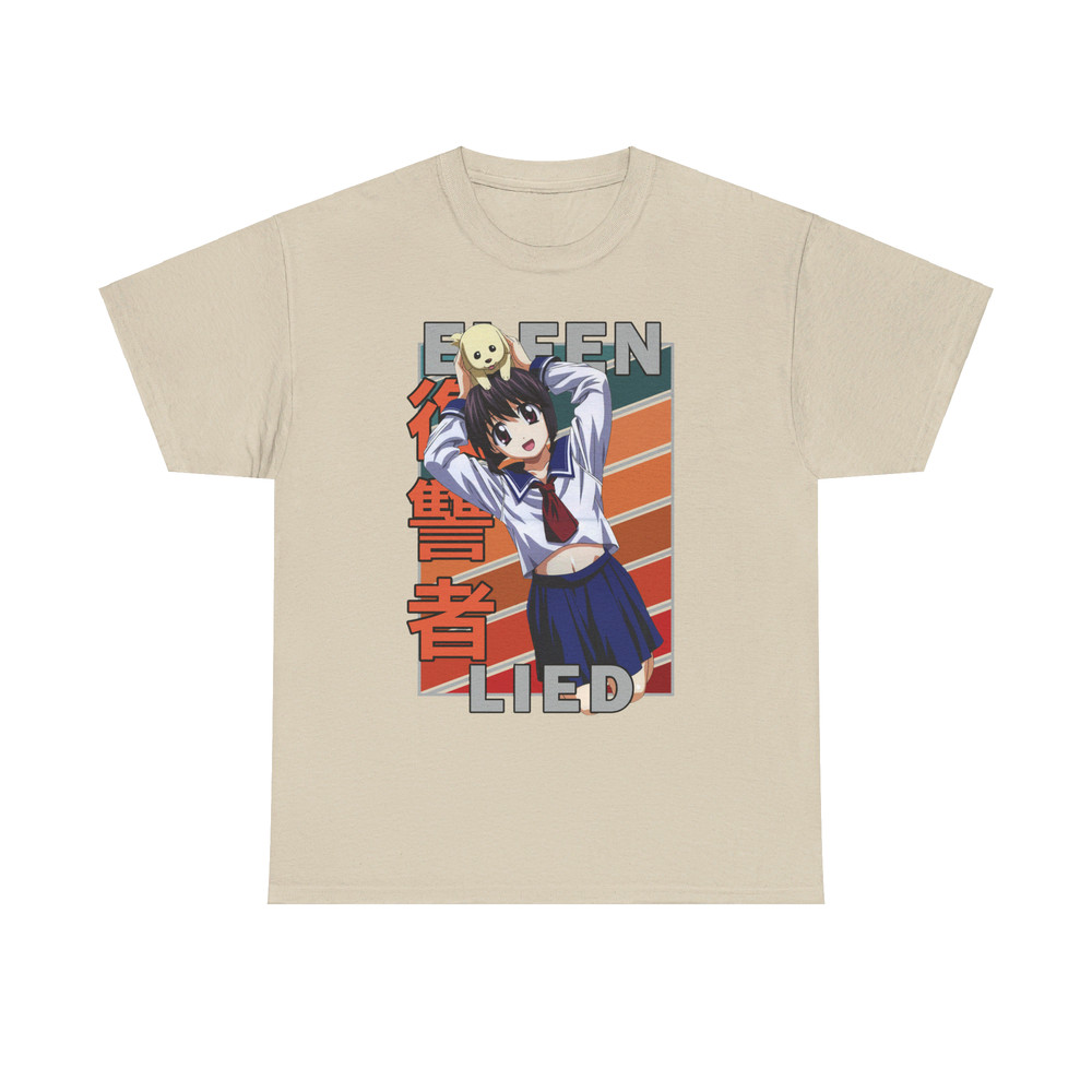 Mayu Elfen Lied Erufen Rito Vintage Palette Anime Unisex TShirt 3