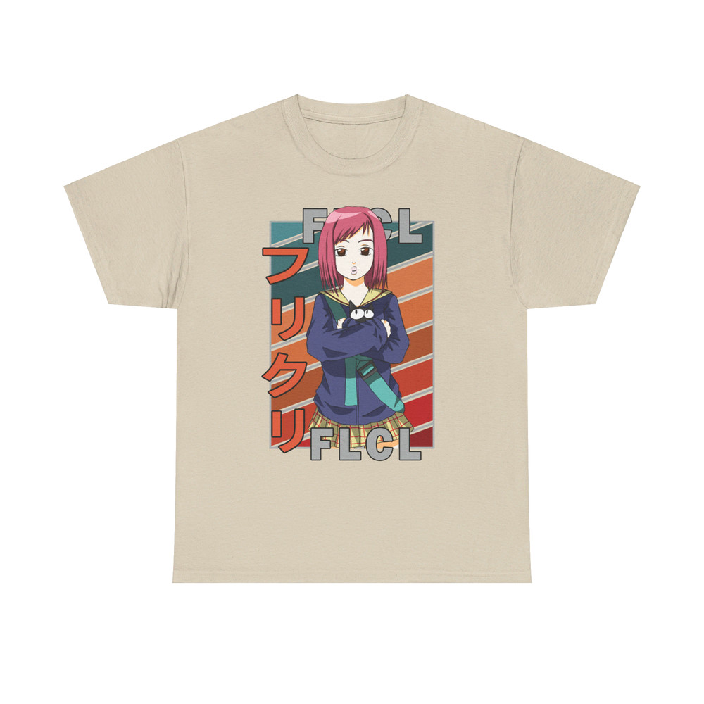 Mamimi Samejima FLCL Fooly Cooly FURI KURI Vintage Palette Anime Unisex TShirt 3