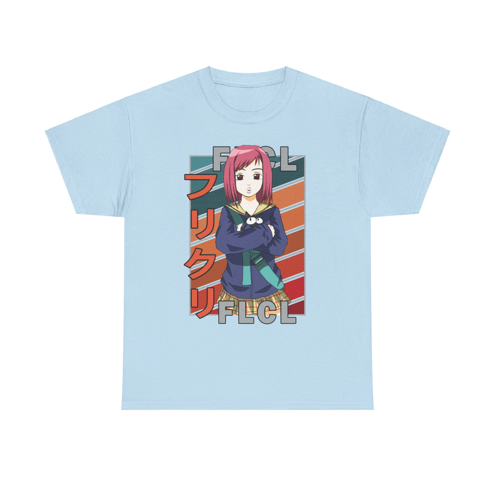 Mamimi Samejima FLCL Fooly Cooly FURI KURI Vintage Palette Anime Unisex TShirt 4