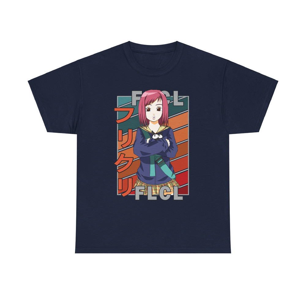 Mamimi Samejima FLCL Fooly Cooly FURI KURI Vintage Palette Anime Unisex TShirt 5