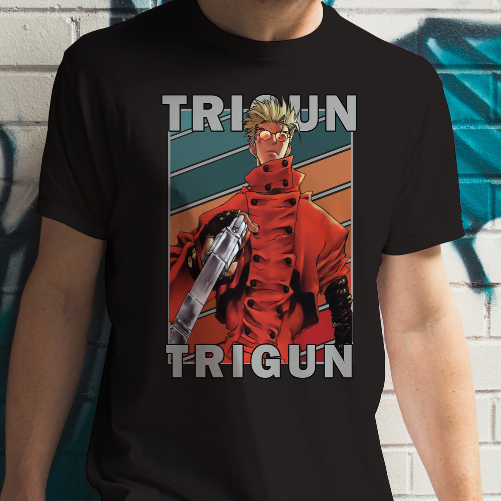 Vash The Stampede V2 Trigun Stampede Vintage Palette Anime Unisex TShirt 0