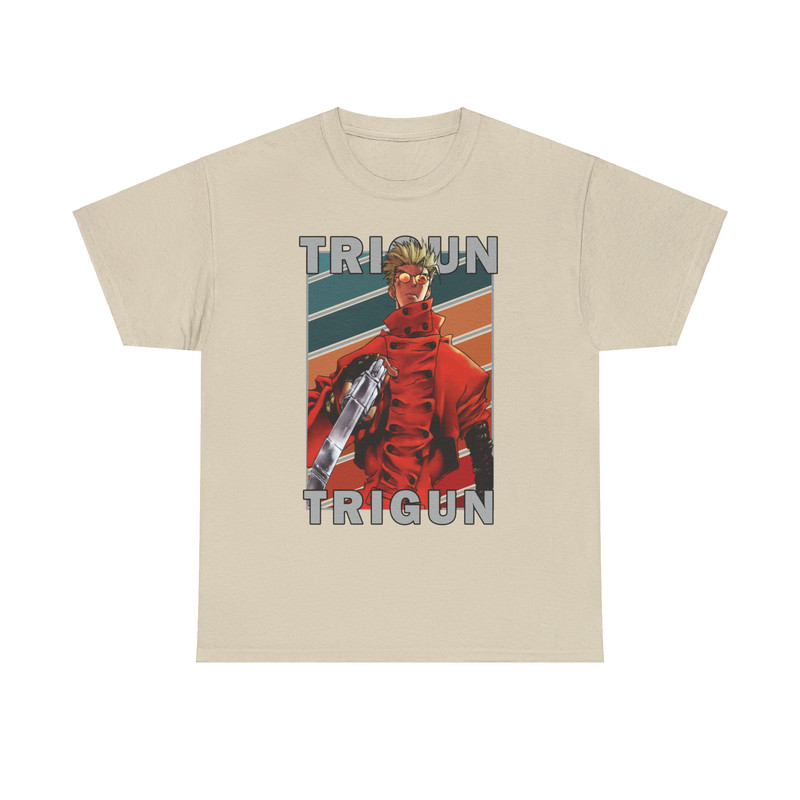 Vash The Stampede V2 Trigun Stampede Vintage Palette Anime Unisex TShirt 3