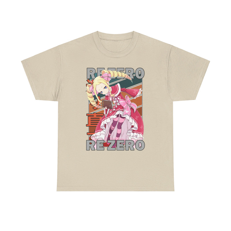 Beatrice ReZero Starting Life In Another World Vintage Palette Anime Unisex TShirt 3