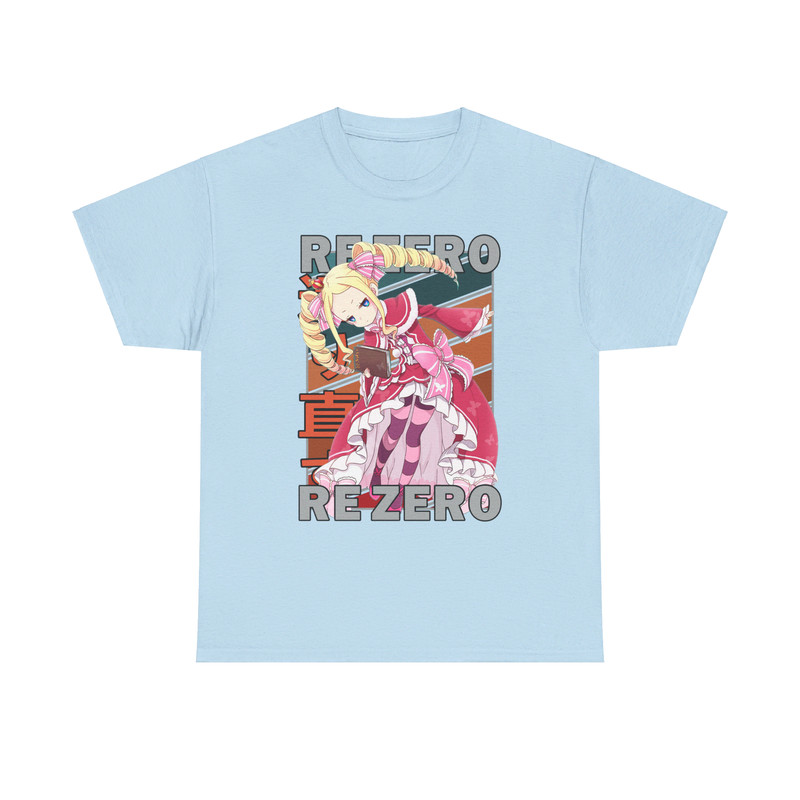 Beatrice ReZero Starting Life In Another World Vintage Palette Anime Unisex TShirt 4
