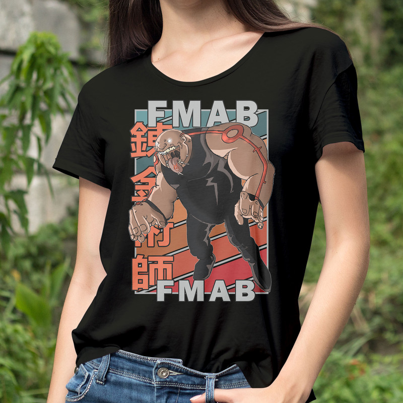 Gluttony Fullmetal Alchemist Brotherhood FMAB FMA Vintage Palette Anime Unisex TShirt 0