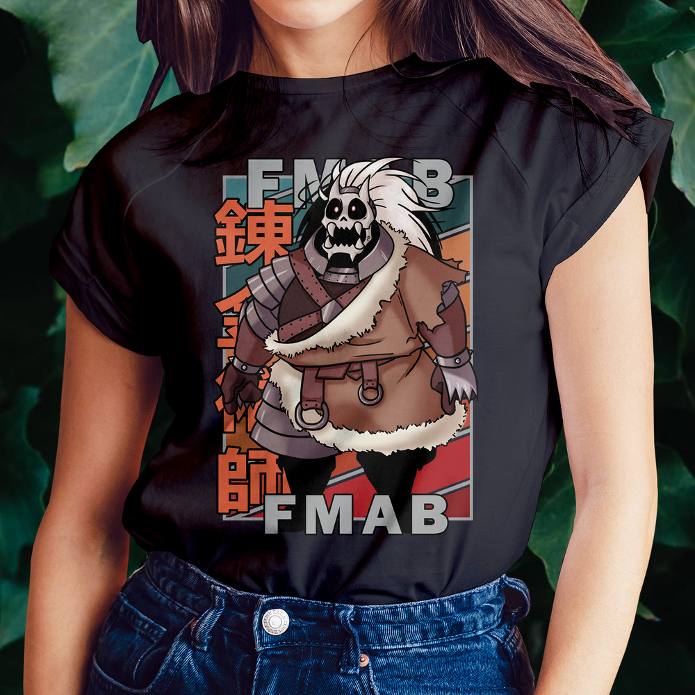 Barry The Butcher Fullmetal Alchemist Brotherhood FMAB FMA Vintage Palette Anime Unisex TShirt 0