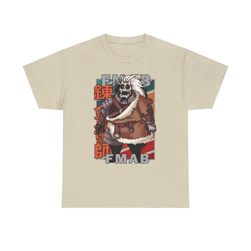 Barry The Butcher Fullmetal Alchemist Brotherhood FMAB FMA Vintage Palette Anime Unisex TShirt 3