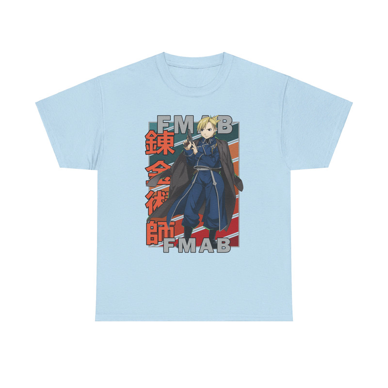Riza Hawkeye Fullmetal Alchemist Brotherhood FMAB FMA Vintage Palette Anime Unisex TShirt 4