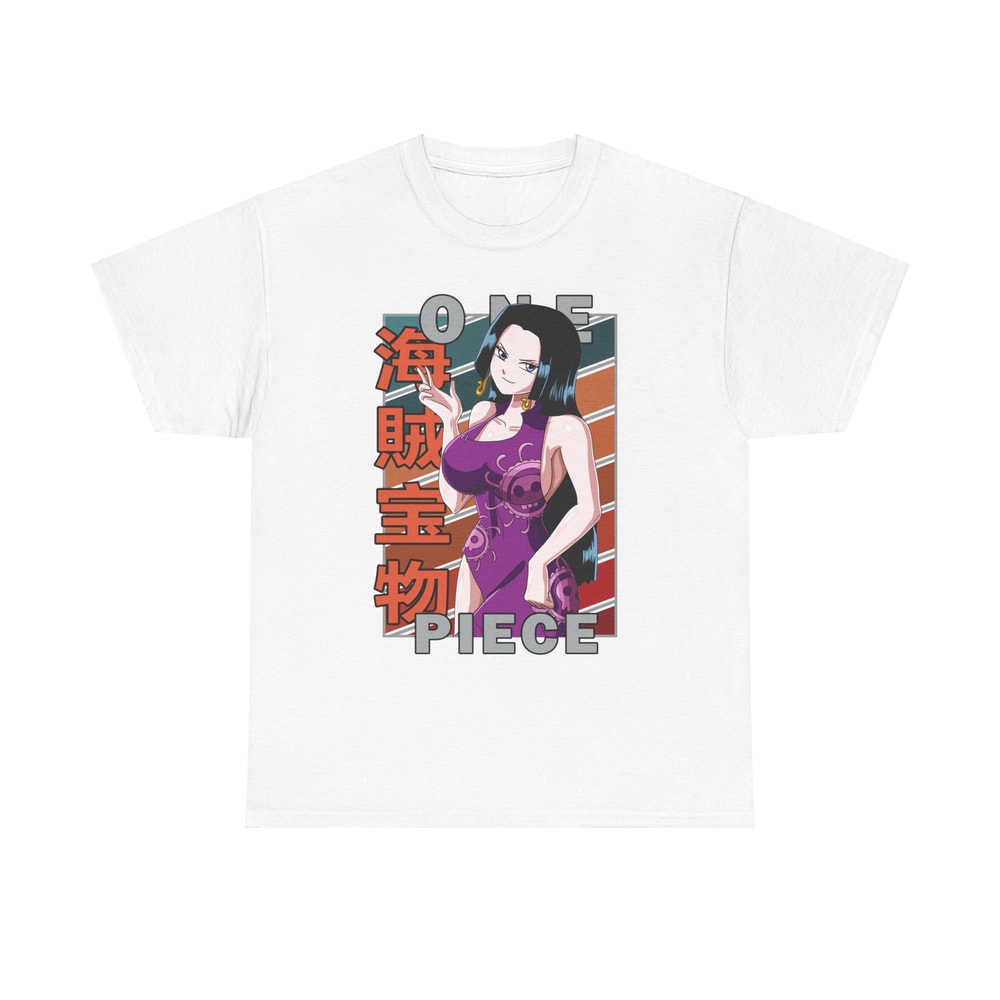 Boa Hancock One Piece Wan Pisu Vintage Palette Anime Unisex TShirt 1