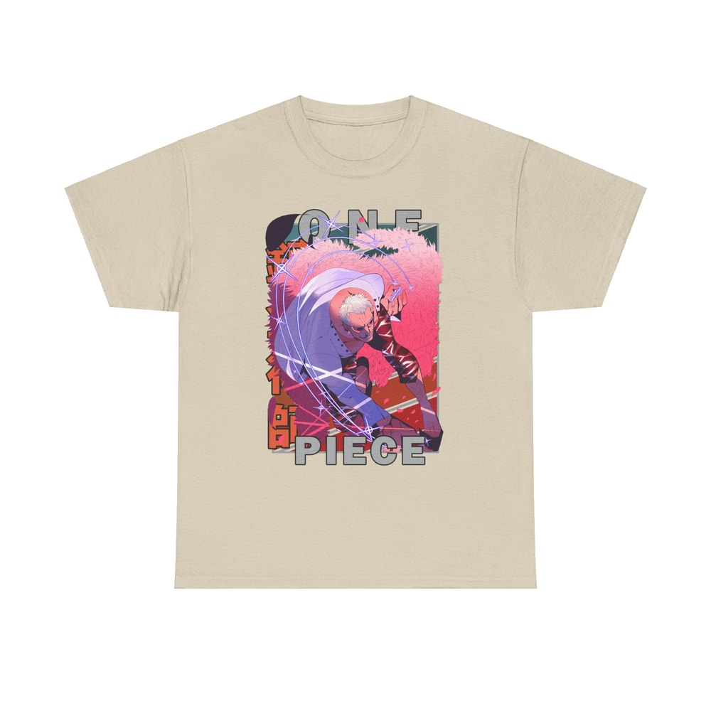 Donquixote Doflamingo One Piece Wan Pisu Vintage Palette Anime Unisex TShirt 3