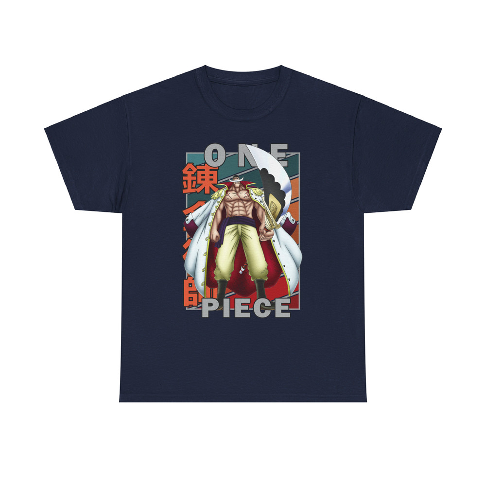 Edward Newgate Whitebeard One Piece Wan Pisu Vintage Palette Anime Unisex TShirt 5