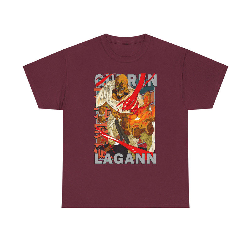 Spiral King Lordgenome Tengen Toppa Gurren Lagann Vintage Palette Anime Unisex TShirt 2