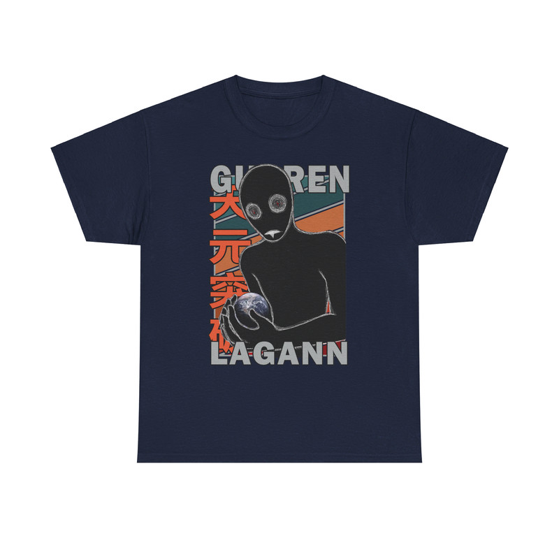 Anti Spiral Tengen Toppa Gurren Lagann Vintage Palette Anime Unisex TShirt 5