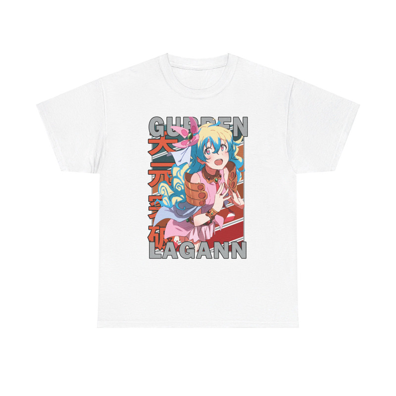 Nia Teppelin Tengen Toppa Gurren Lagann Vintage Palette Anime Unisex TShirt 1
