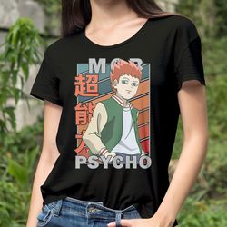 sho suzuki mob psycho 100 mobu saiko hyaku vintage palette anime unisex t-shirt