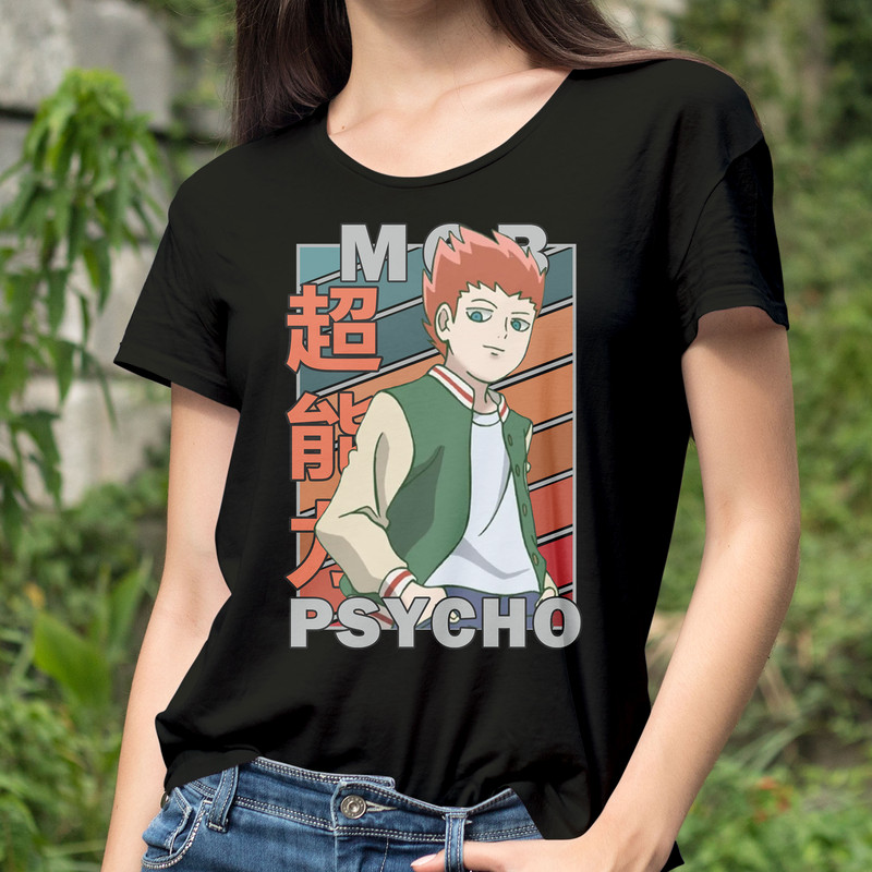 Sho Suzuki Mob Psycho 100 Mobu Saiko Hyaku Vintage Palette Anime Unisex TShirt 0