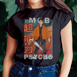katsuya serizawa mob psycho 100 mobu saiko hyaku vintage palette anime unisex t-shirt