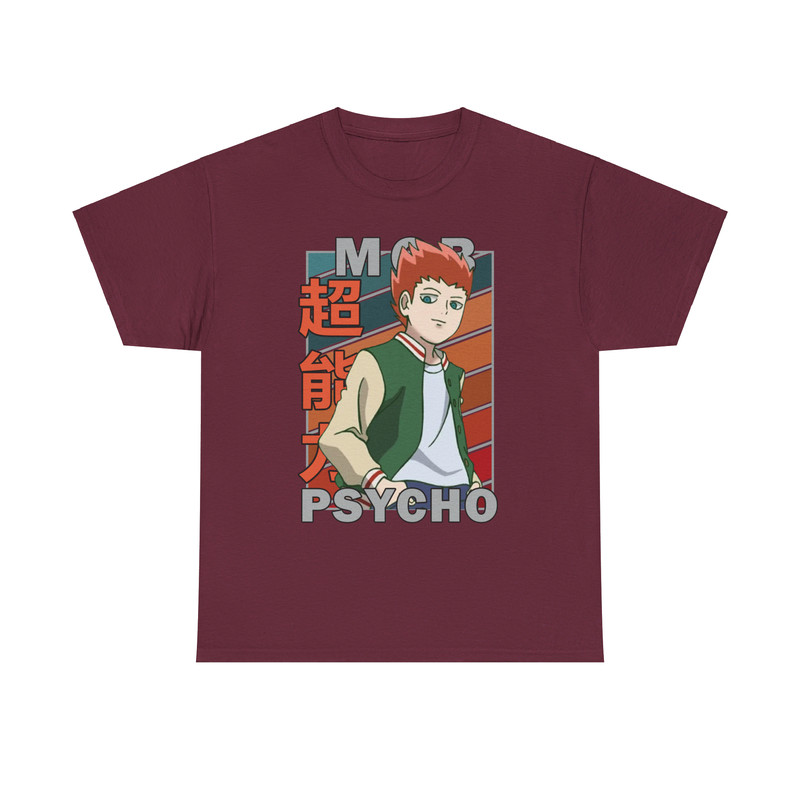 Sho Suzuki Mob Psycho 100 Mobu Saiko Hyaku Vintage Palette Anime Unisex TShirt 2