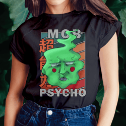 dimple ekubo mob psycho 100 mobu saiko hyaku vintage palette anime unisex t-shirt