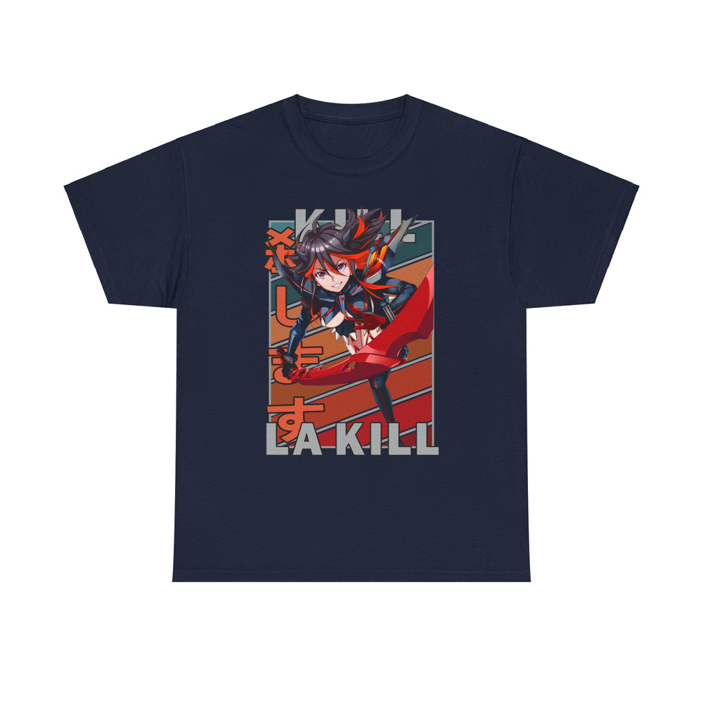 Ryuko Matoi Kill La Kill Kiru Ra Kiru Vintage Palette Anime Unisex TShirt 5