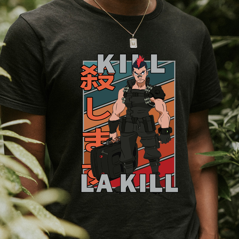 Tsumugu Kinagase Kill La Kill Kiru Ra Kiru Vintage Palette Anime Unisex TShirt 0