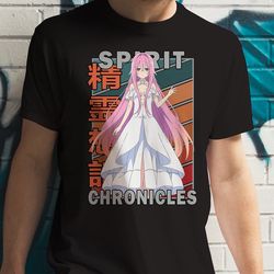 aishia seirei gensouki spirit chronicles vintage palette anime unisex t-shirt