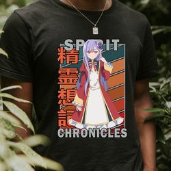 christina beltrum seirei gensouki spirit chronicles vintage palette anime unisex t-shirt