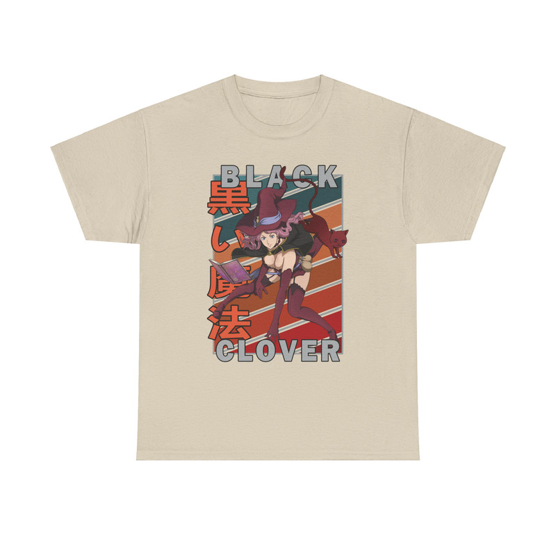 Vanessa Enoteca Black Clover Burakku Kuroba Vintage Palette Anime Unisex TShirt 3