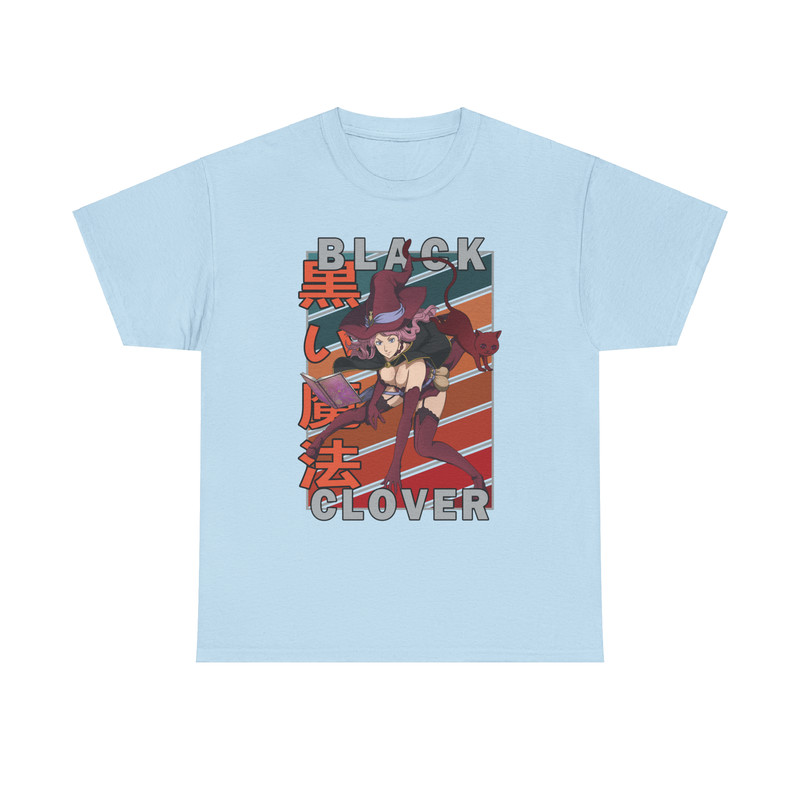 Vanessa Enoteca Black Clover Burakku Kuroba Vintage Palette Anime Unisex TShirt 4