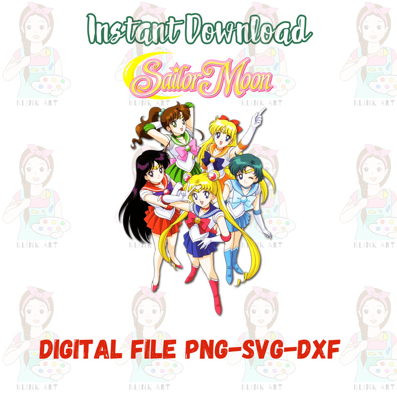 Sailor Moon Png Sailor Png Moon Png Sailor Png Cartoon Png Digital File 0