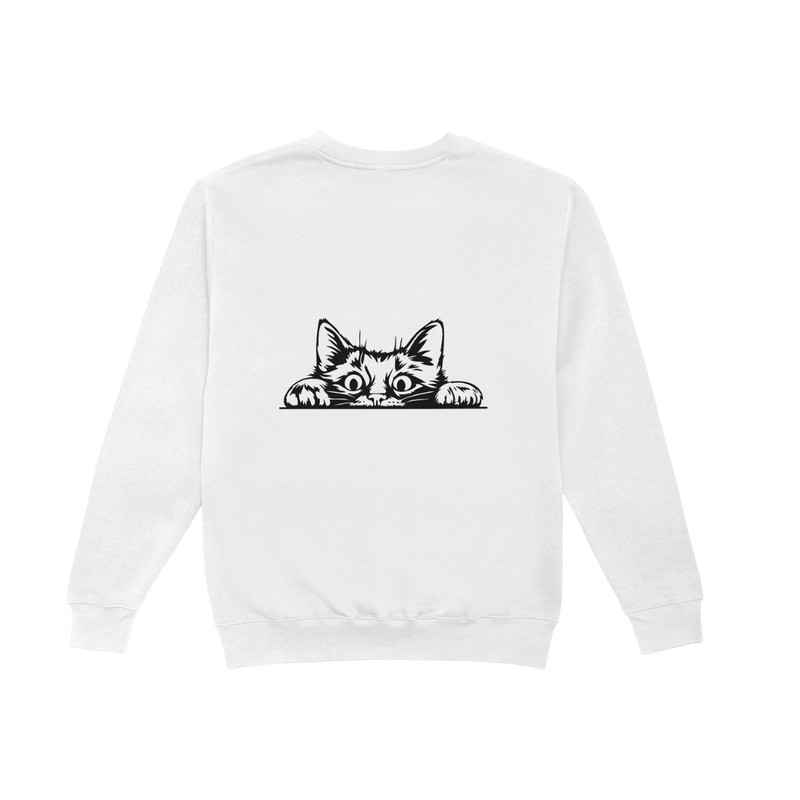 Peeking Cat Design SVG PNG PDF JPG Cute Cat Graphic For Custom Apparel  Crafts 1