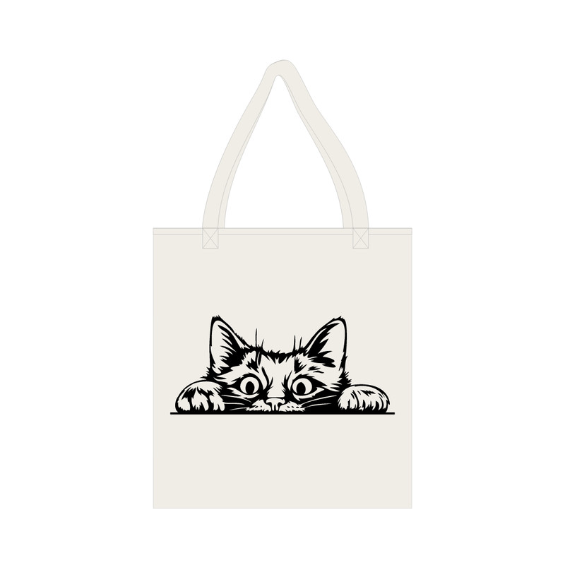 Peeking Cat Design SVG PNG PDF JPG Cute Cat Graphic For Custom Apparel  Crafts 2