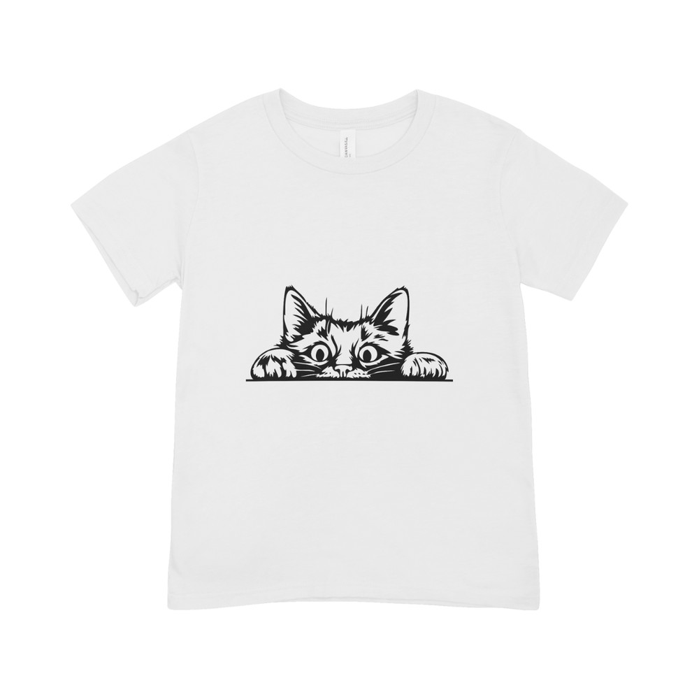 Peeking Cat Design SVG PNG PDF JPG Cute Cat Graphic For Custom Apparel  Crafts 3