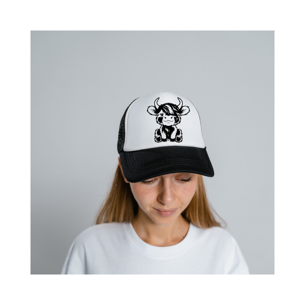 Adorable Highland Cow Digital Design Cute Farm Animal Clipart For Crafting Sublimation DIY Projects 1