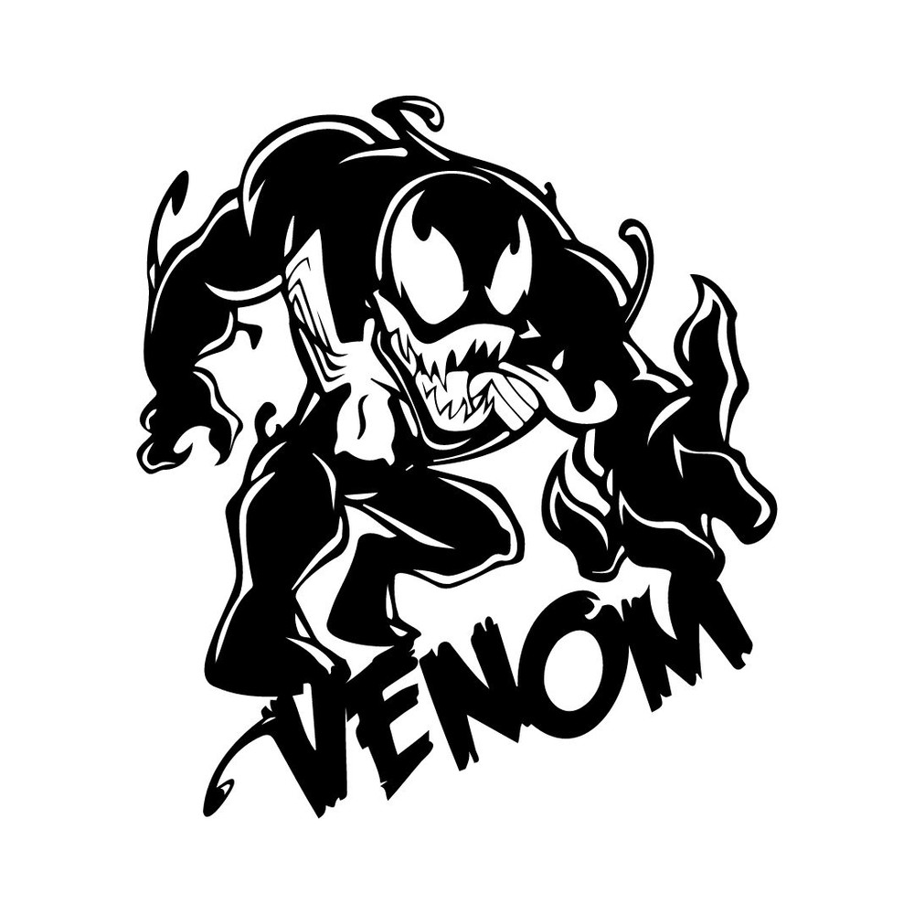 VenomInspired Digital Design HighResolution Art Print Instant Download For TShirts Posters More 4