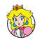 Princess Peach Inspired Digital Design Cute Retro Gaming Art For Crafts TShirts More 4