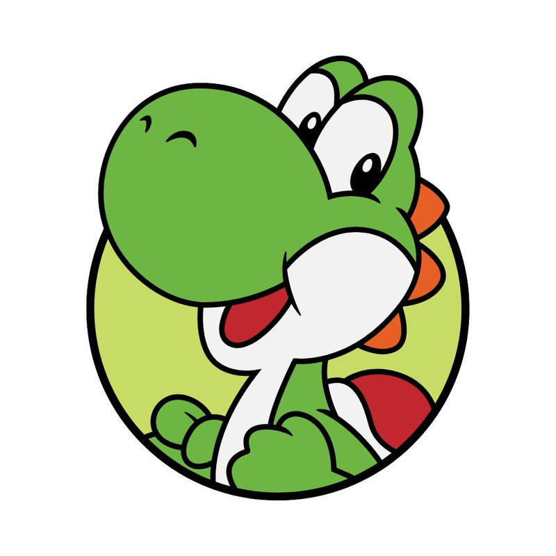 Youshi Dinosaur Design Cute Digital Art For Sublimation And Crafts 5