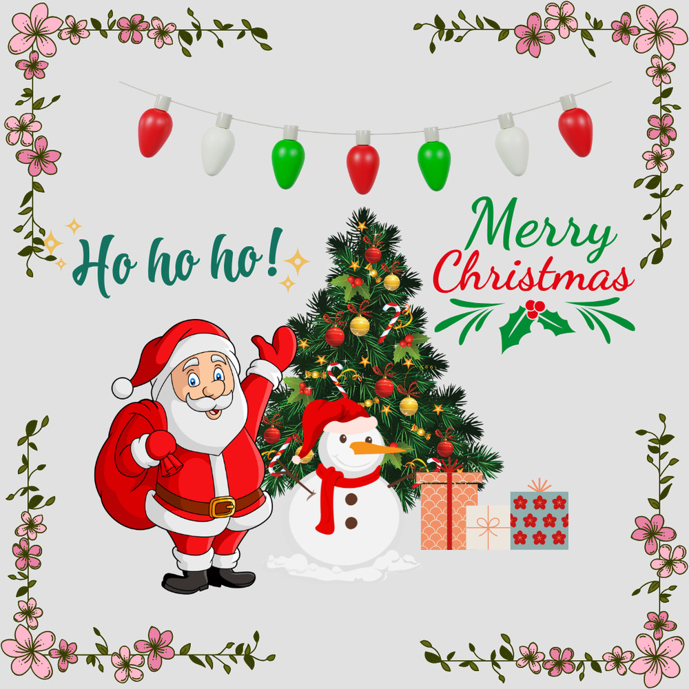 Christmas SVG  PNG Design Bundle Santa Gifts Trees  Holiday Clipart 0