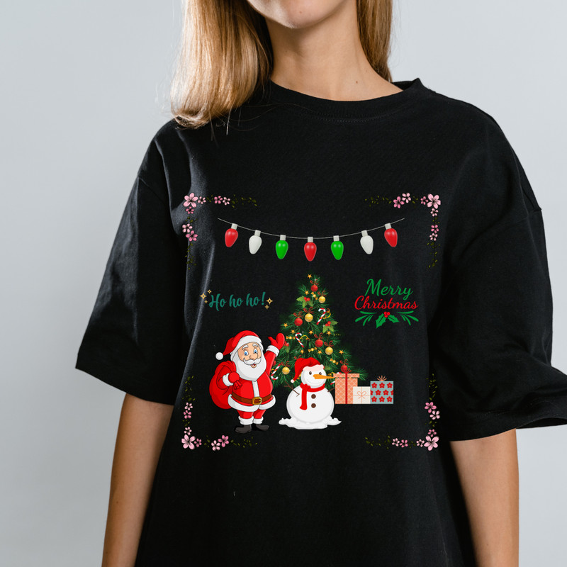 Christmas SVG  PNG Design Of Santa Gifts Trees  Holiday Clipart 2