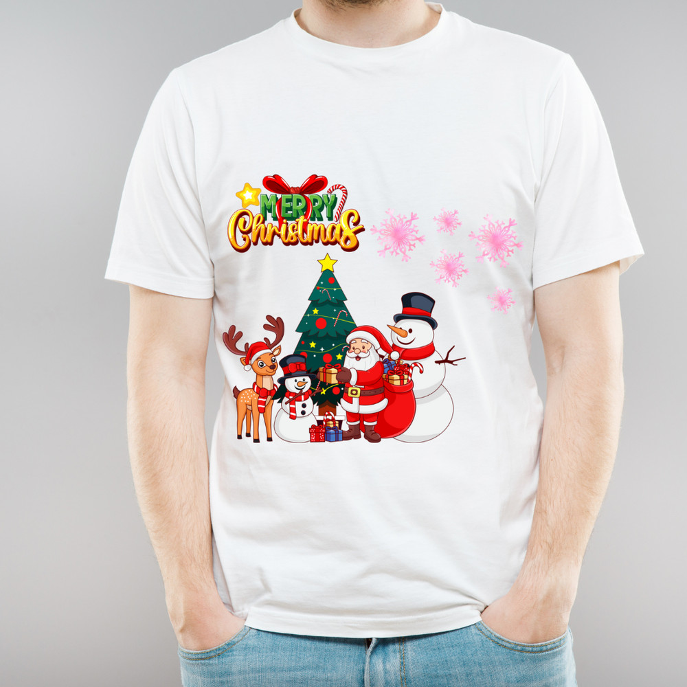 Santa  Snowman Christmas SVGPNG  Festive Digital Design For Crafts 2