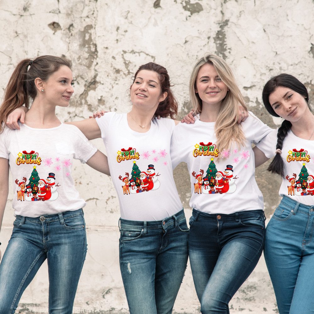 Santa  Snowman Christmas SVGPNG  Festive Digital Design For Crafts 3