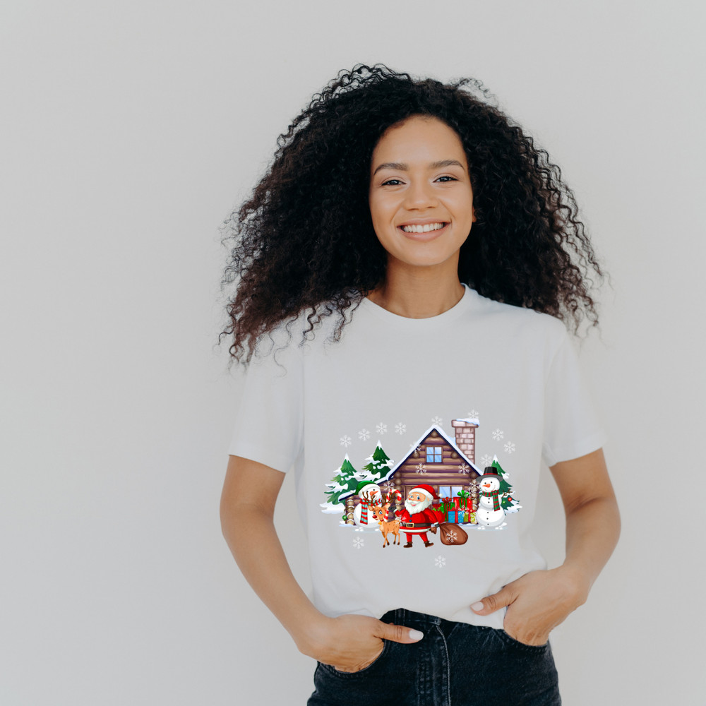 Christmas Santa  Snowman SVG PNG Cute Holiday Design For DIY Projects 2